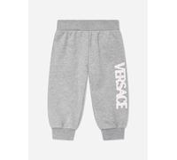 Versace Baby Boys Damier Logo Joggers in Grey - Grey - 12 - 18 Mths