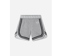 Versace Baby Boys Medusa Logo Shorts in Grey - Grey - 24 Mths