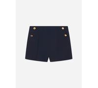 Versace Baby Girls Gabardine Shorts in Navy - Blue - 12 - 18 Mths