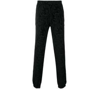 Versace Barocco texture trousers - Black XXL-M-L