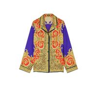 Versace baroque-print shirt - Purple 38-40-44-46-48