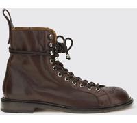 Versace Billy Leather Ankle Boots - Size: 43 - male