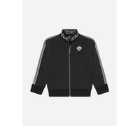 Versace Boys Medusa Logo Zip Up Top in Black - Black - 8 Yrs