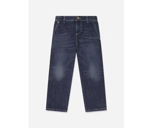 Versace Boys Slim Fit Jeans in Blue - Blue - 10 Yrs