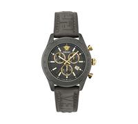 Versace Chrono Master Mens Grey Watch VE8R00124 Leather (archived) - One Size