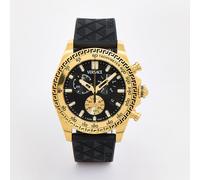 Versace Chrono Quartz Chronograph Black Dial Gold-Tone Men’s Watch VE9K00224