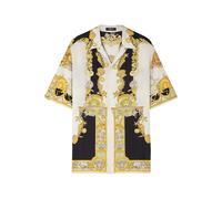 Versace Coral Theatre-print short-sleeve shirt - White 44-46-54-56