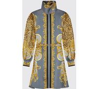 Versace Dress Woman color Grey - Size: 42 - female