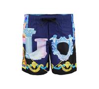 Versace Gallery Print Swim Shorts, Ink Blue/Multi - Large