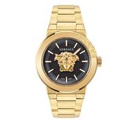 Versace Gold Mens Analogue Watch Medusa Infinite Gent VE7E00623
