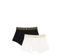 Versace Greca Border boxers (pack of two) - White 3-4-5-6-7-8