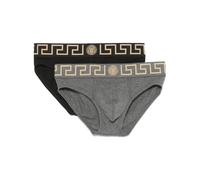 Versace Greca Border briefs (pack of two) - Black 5-7