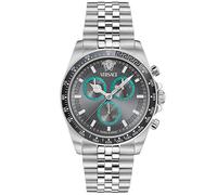 Versace Greca Chrono Wave VE0H00325 - Man - 43 mm - Analogue - Quartz - Sapphire Glass Grey 23 mm