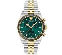 Versace Greca Chrono Wave VE0H00425 - Man - 43 mm - Analogue - Quartz - Sapphire Glass Green 23 mm