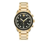 Versace Greca Dome Men's Gold Tone Bracelet Watch
