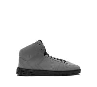 Versace Greca-embossed high-top sneakers - Grey 46