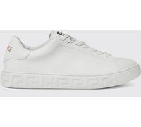 Versace Greca Leather Sneakers - Size: 40 - male