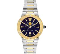 Versace Greca Logo Moonphase VE7G00223 - Man - 38 mm - Analogue - Quartz - Sapphire Glass Black 38 mm