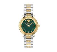 Versace Greca Sphere Nova 35mm Green Dial & Two Tone Bracelet Watch