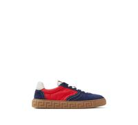 Versace Greca suede & nylon sneakers - Blue 39.5-40-40.5-41-41.5-42-42.5-43-44-44.5-45-46-47