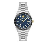 Versace Men's Analogue Swiss Quartz Watch with Stainless Steel Strap VE8E00324