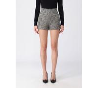 Versace High-Waisted Abstract Pattern Tweed Shorts - Size: 40 - female