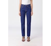 Versace High-Waisted Skinny Jeans in Blue Cotton Denim - Size: 27 - female