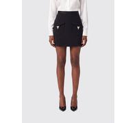 Versace High-Waisted Wool Mini Pencil Skirt with Patch Pockets - Size: 42 - female