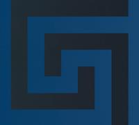 Versace Home designer wallpaper black blue Greek meander 38609-3 (10,79£/1qm)