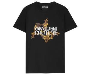 Versace Jeans Couture Baroque Logo Black/Gold T-Shirt