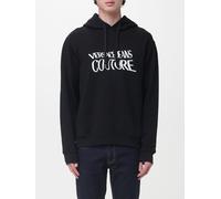 Versace JEANS COUTURE Cotton Hoodie with Logo - Size: S - male