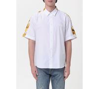 Versace JEANS COUTURE Cotton Shirt with Baroque Print - Size: 50 - male