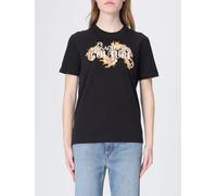 Versace JEANS COUTURE Cotton T-Shirts with Baroque Print - Size: XL - female