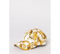 Versace JEANS COUTURE Cotton Twill Hat with Baroque Print - Size: OS - male