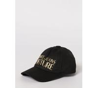 Versace JEANS COUTURE Cotton Twill Hat with Logo Print - Size: OS - male