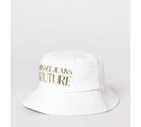 Versace JEANS COUTURE Cotton Twill Hat with Logo - Size: L - female