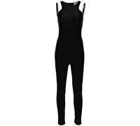 Versace Jeans Couture crystal-embellished halterneck jumpsuit - Black XS