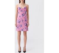 Versace JEANS COUTURE Graphic Print Mini Sheath Dress with Thin Straps - Size: 38 - female