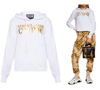 Versace Jeans Couture Hoodie Foil Logo Pullover Sweater S