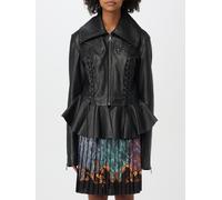 Versace JEANS COUTURE Jacket Woman color Black - Size: 44 - female