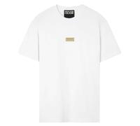 VERSACE JEANS COUTURE Metal Logo Regular Fit White T-Shirt S