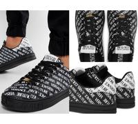 Versace Jeans Couture Multi Logo Trainers Low-Top Sneakers Shoes New 42