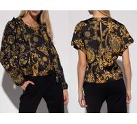 Versace Jeans Couture Patterned Baroque Top Blouse Shirt Iconic New Hot / S
