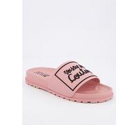 Versace Jeans Couture Script Logo Sliders - Pink Pink