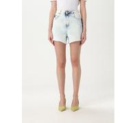 Versace JEANS COUTURE Shorts Woman color Blue - Size: 28 - female