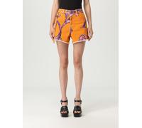 Versace JEANS COUTURE Shorts Woman color Orange - Size: 26 - female