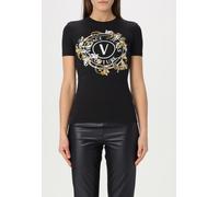 Versace JEANS COUTURE T-Shirt Woman color Black - Size: XS - female
