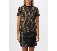 Versace JEANS COUTURE T-Shirt Woman color Black - Size: XXS - female