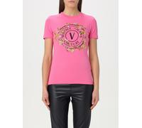 Versace JEANS COUTURE T-Shirt Woman color Pink - Size: XL - female