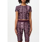 Versace JEANS COUTURE T-Shirt Woman color Violet - Size: XXS - female
